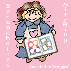Scrapaholics SiteRing Logo